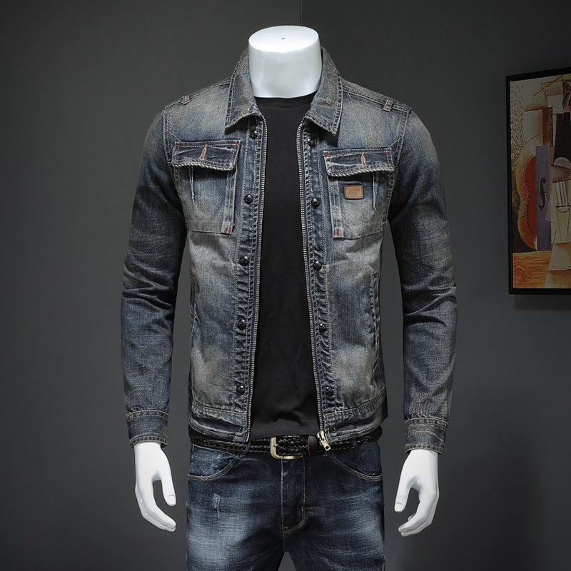 ENZO | GIACCA DI JEANS CLASSICA