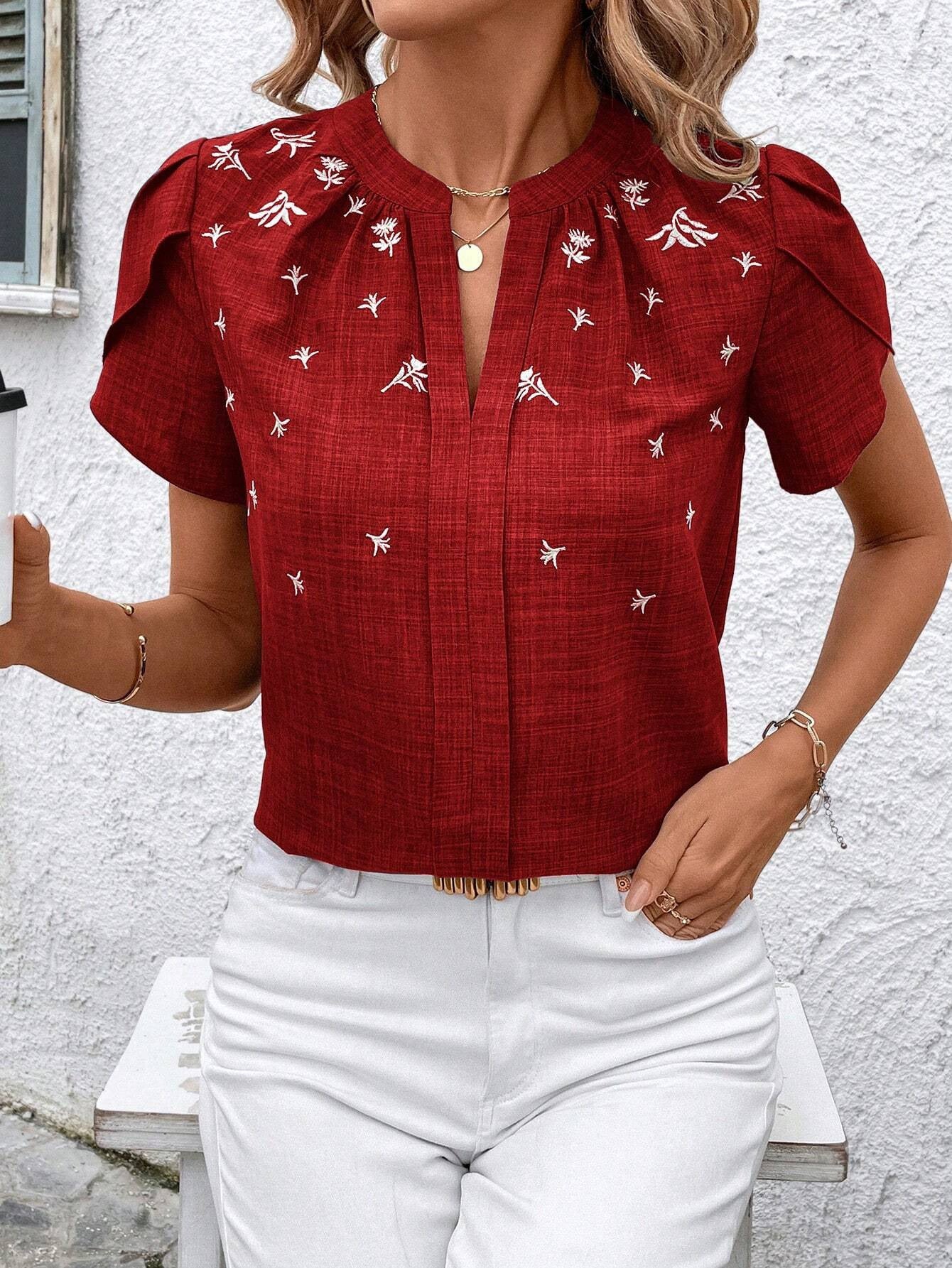 Printed Shirt Women's Blouse