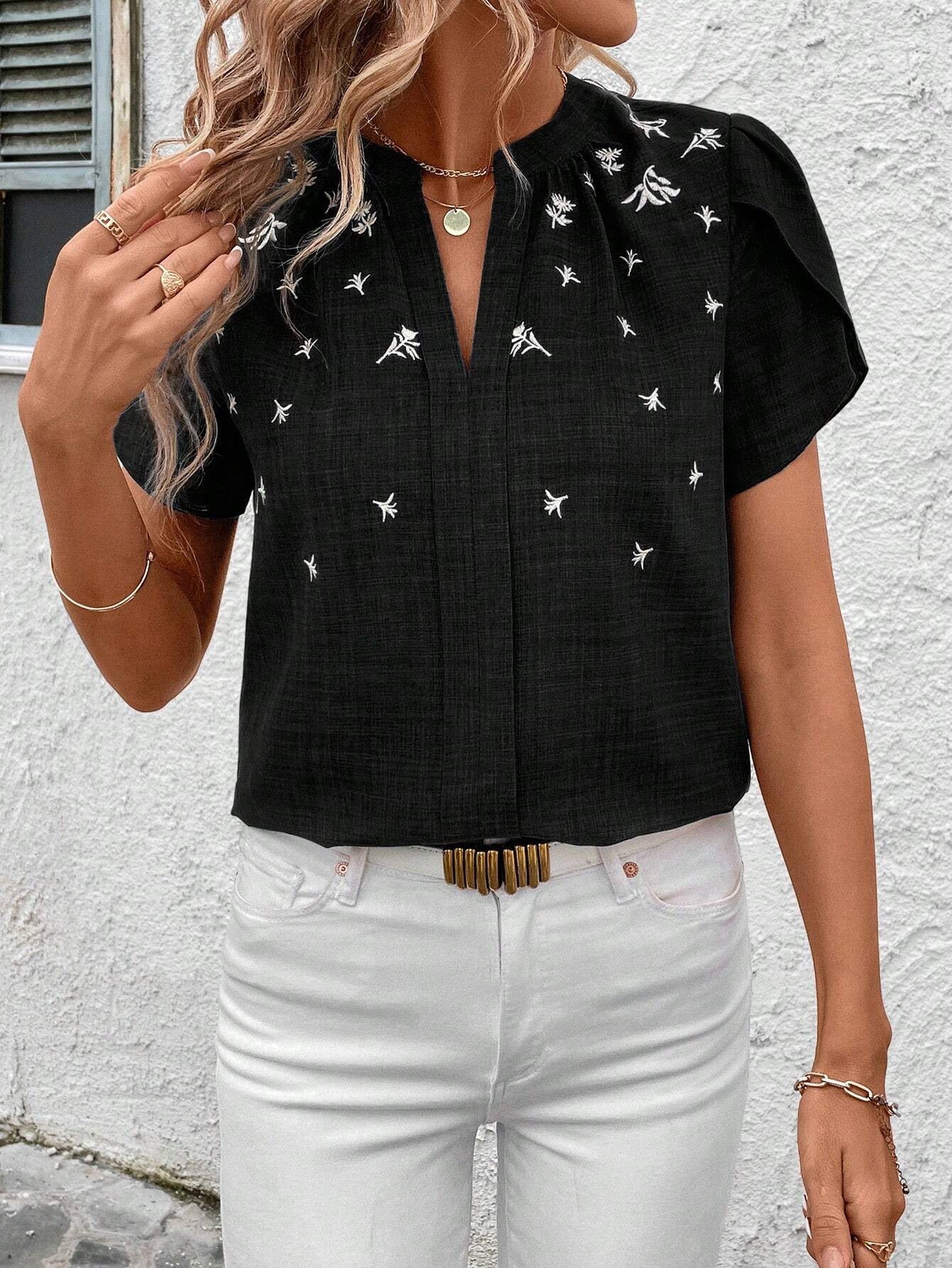 Printed Shirt Women's Blouse