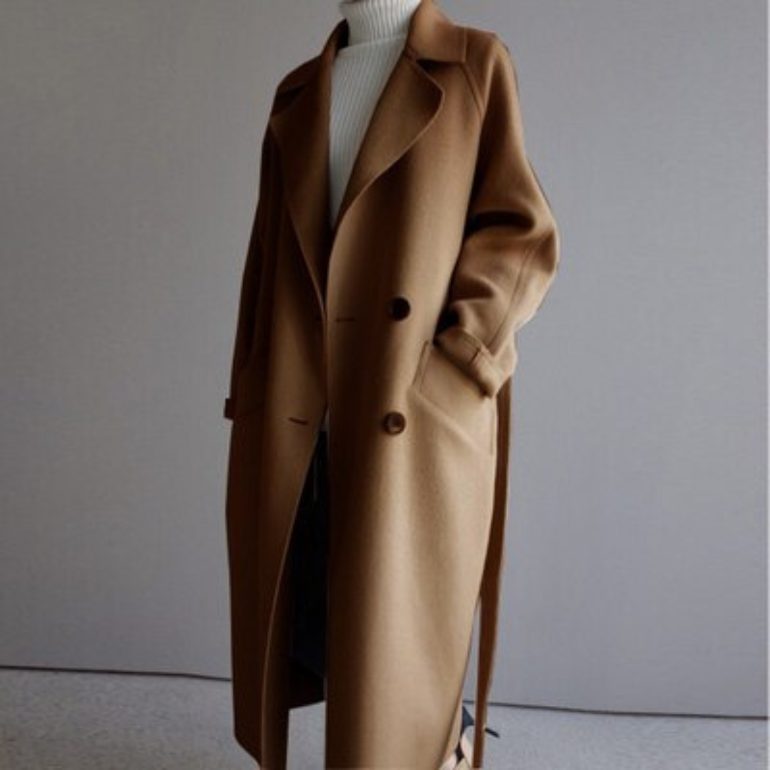 Luxury Cashmere Trench Coat