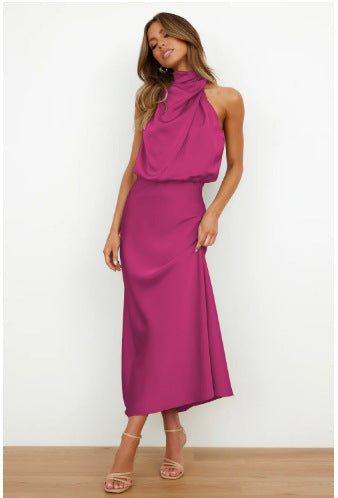 Francesca Luxe™ Elegant Midi Dress for Special Events 