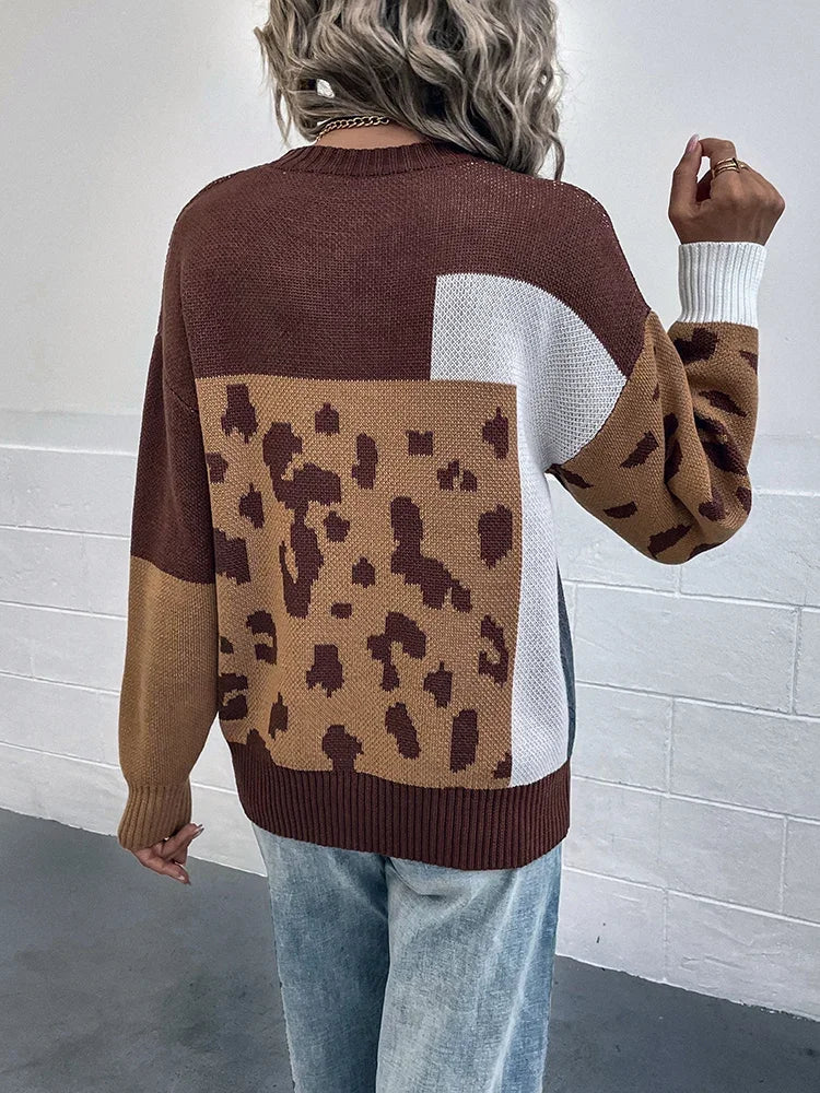 Leopard Pullover