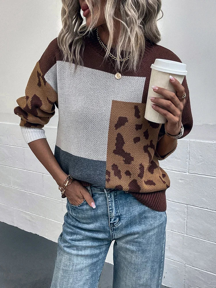 Leopard Pullover