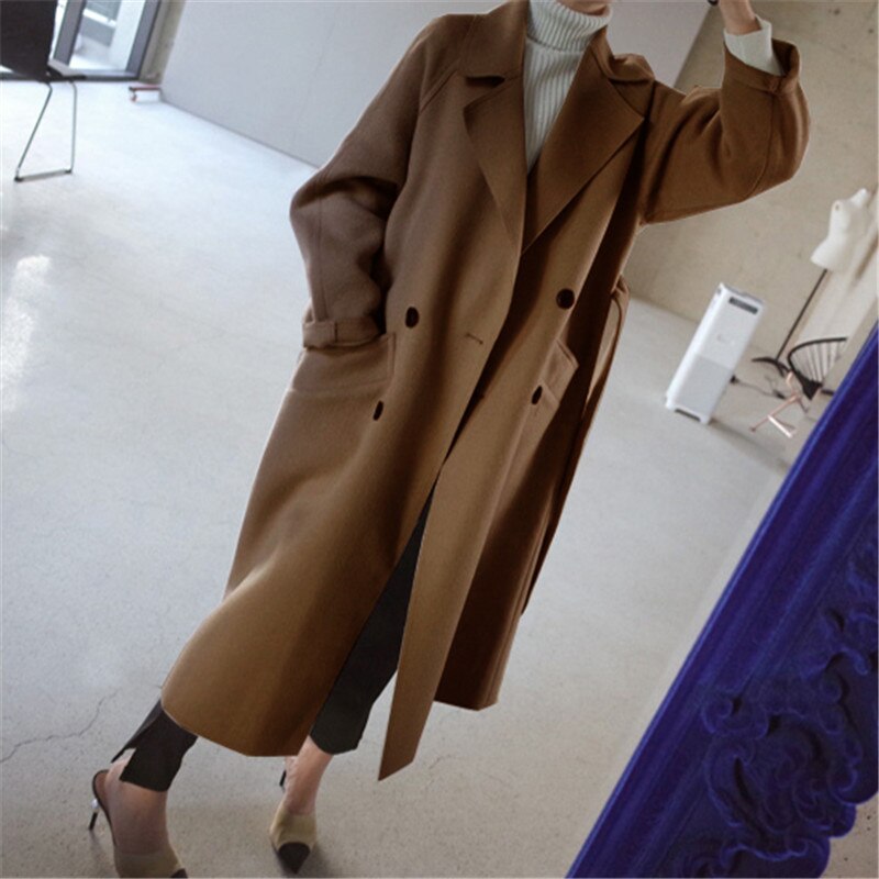 Luxury Cashmere Trench Coat