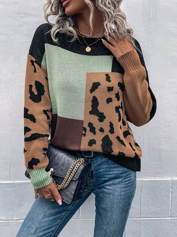 Leopard Pullover