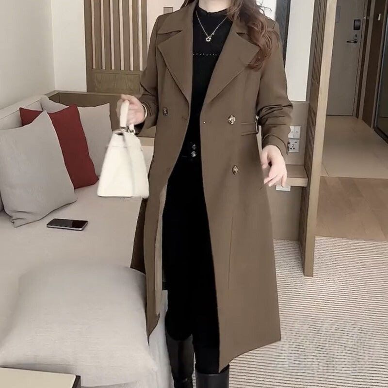 Trench-coat in Lana di lusso