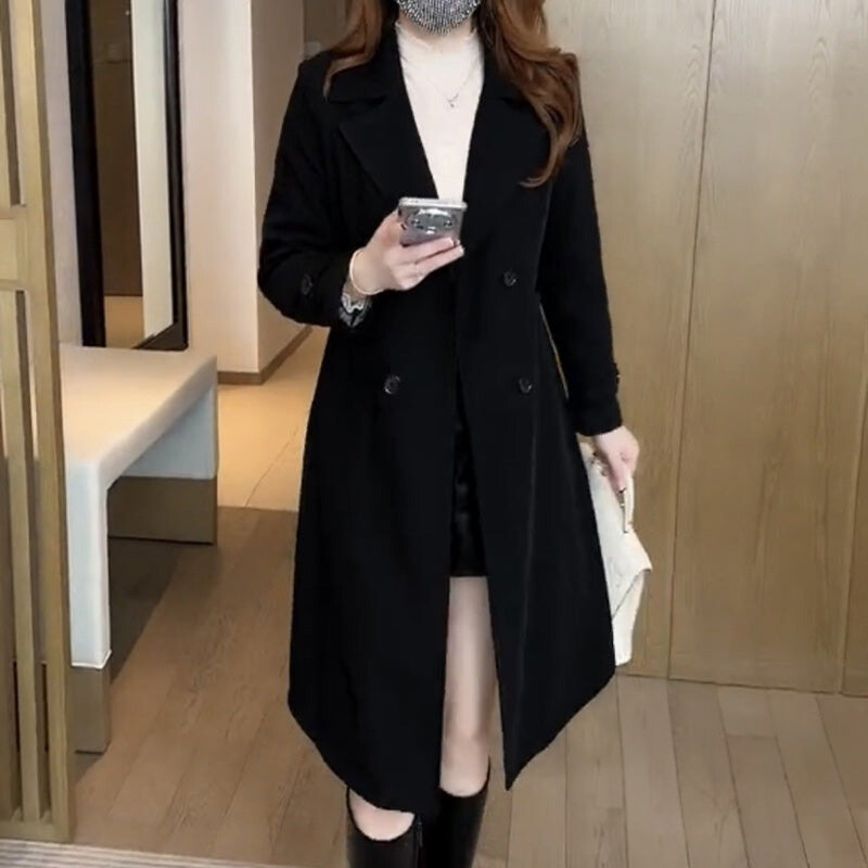 Luxury Wool Trench Coat