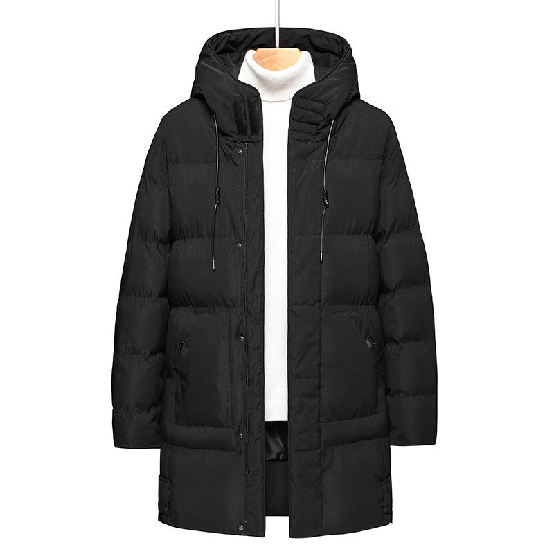 Leonardo™ | Men's Long Parka with Elegant Details