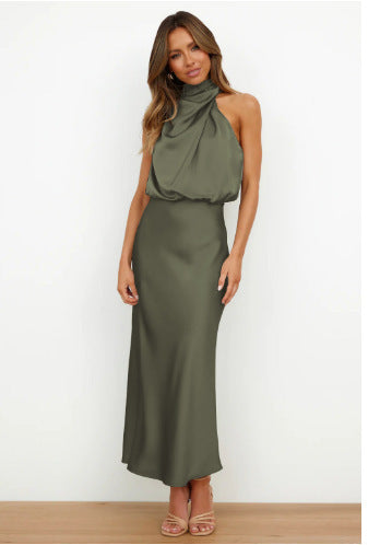 Francesca Luxe™ Elegant Midi Dress for Special Events 